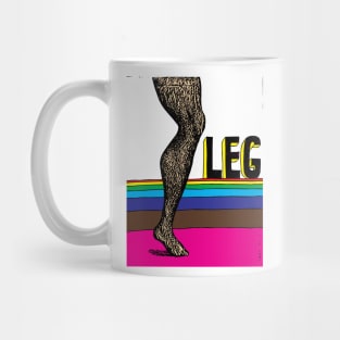 L is for Leg Mug